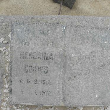 GOUWS Hendrina 1952-1972