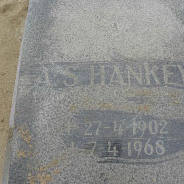 HANKEY A.S. 1902-1968