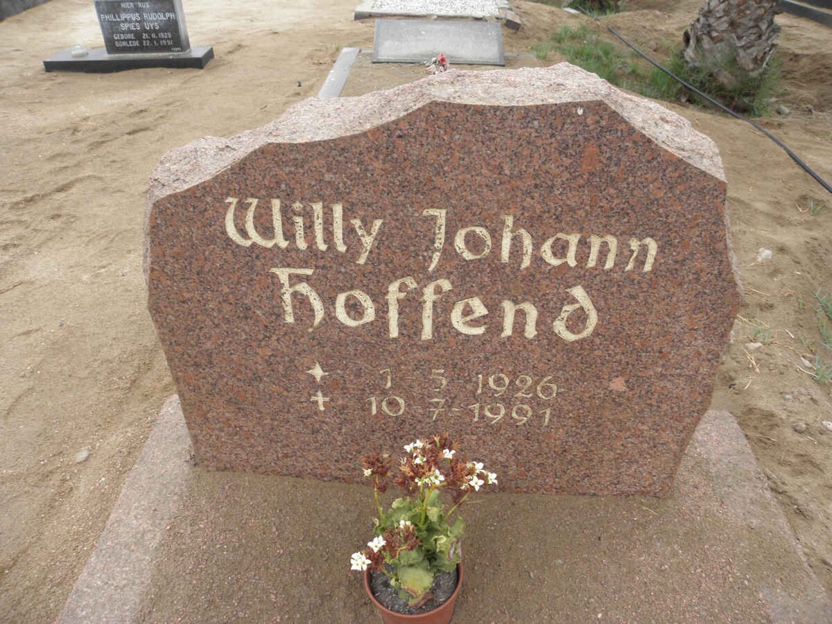 HOFFEND Willy Johann 1926-1991