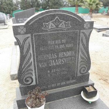 JAARSVELD Hermias Hendrik, van 1913-1978