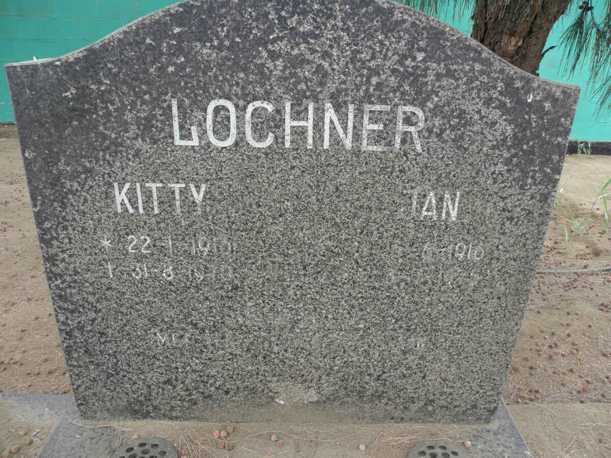 LOCHNER Ian 1916- &amp; Kitty 1916-1970