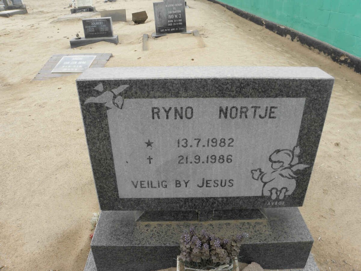 NORTJE Ryno 1982-1986