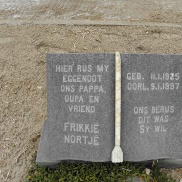 NORTJE Frikkie 1925-1997
