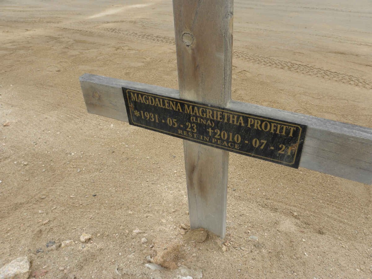 PROFITT Magdalena Magrietha 1931-2010