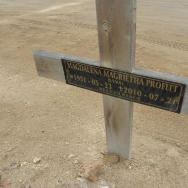 PROFITT Magdalena Magrietha 1931-2010