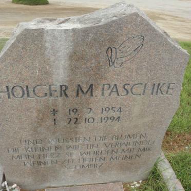 PASCHKE Holger M. 1954-1994