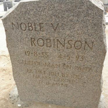 ROBINSON Noble V. 1955-1993