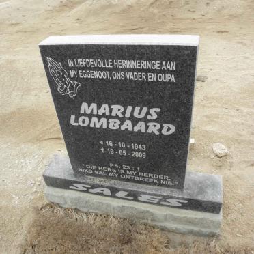 SALES Marius Lombaard 1943-2009 