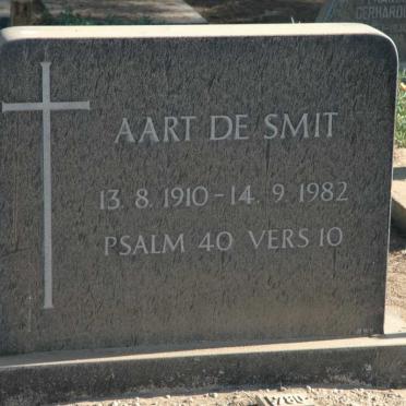 SMIT Aart, de 1910-1982