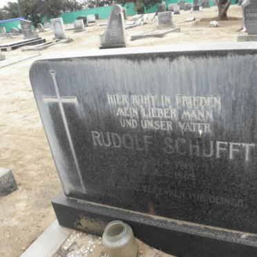 SCHUFFT Rudolf  19?9-1968