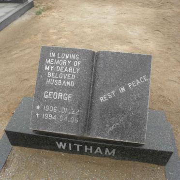 WITHAM George 1906-1994