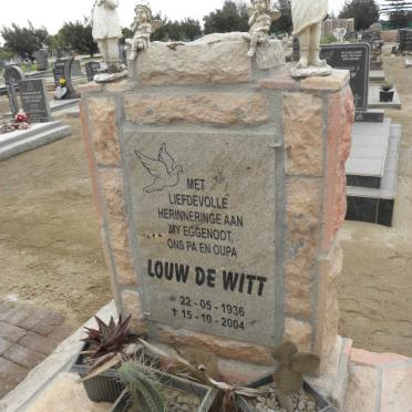 WITT Louw, de 1936-2004