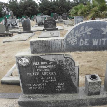 WITT Pieter Andries, de 1912-1984