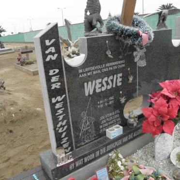 WESTHUIZEN Wessie, van der 1942-2011