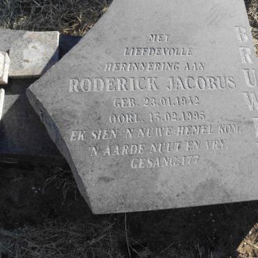 BRUWER Roderick Jacobus 1942-1995