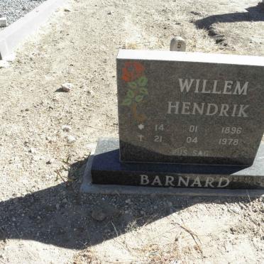 BARNARD Willem Hendrik 1896-1978