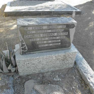 BELTER Charles Edward -1956