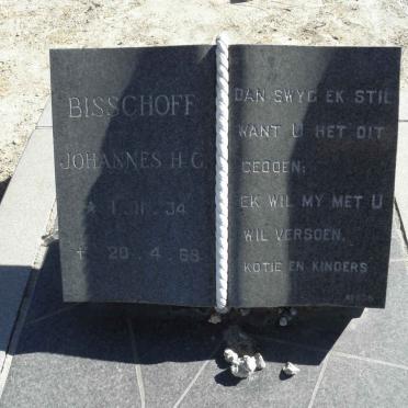 BISSCHOFF Johannes H.G. 1934-1968