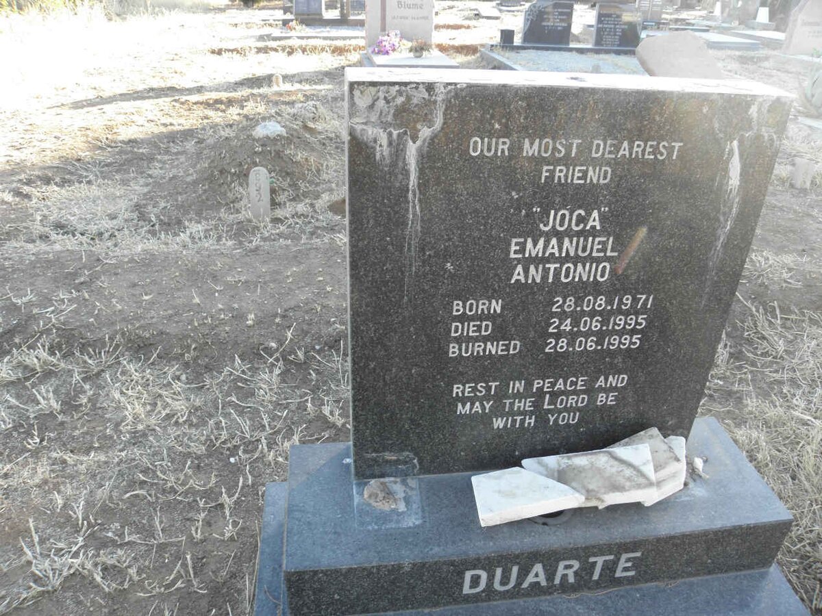 DUARTE Emanuel Antonio 1971-1995