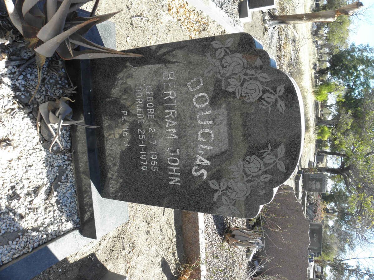 DOUGLAS Bertram John 1955-1979