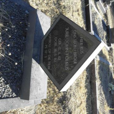 FOLKUS Jurie-John 1962-1982