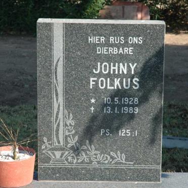 FOLKUS Johny 1928-1989