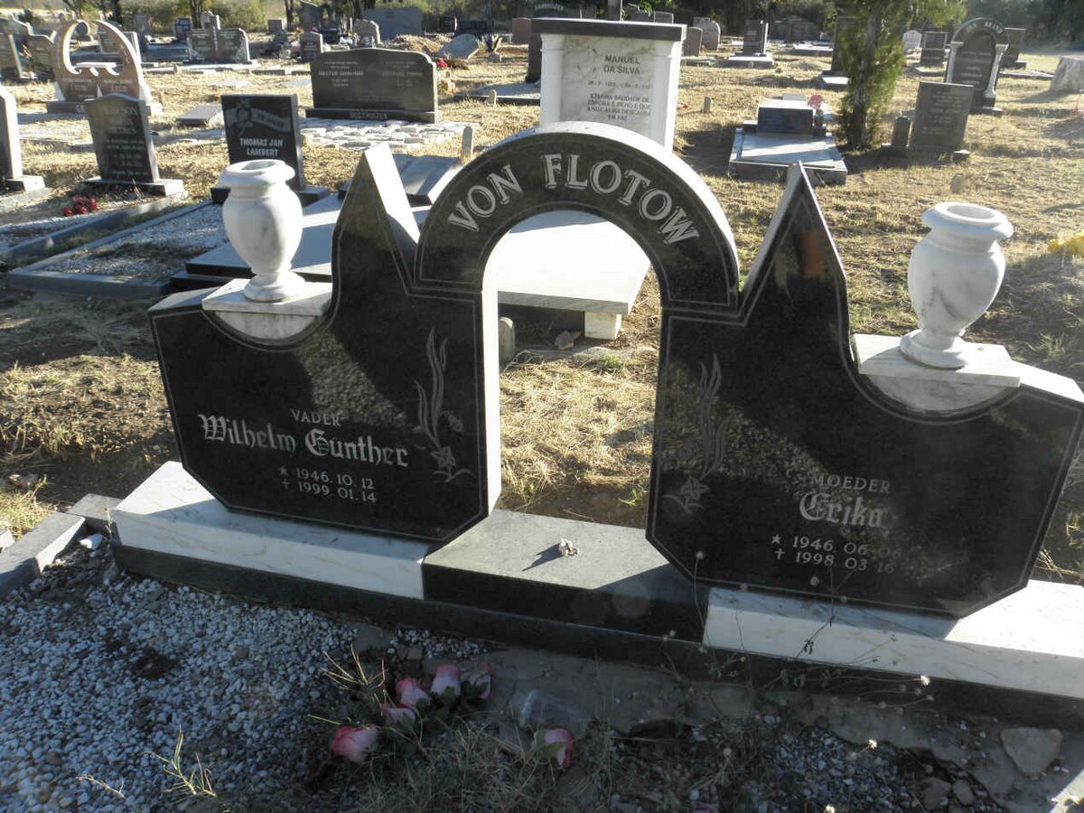 FLOTOW Wilhelm Gunther, von 1946-1999 &amp; Erika 1946-1998