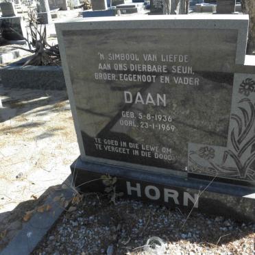 HORN Daan 1936-1969