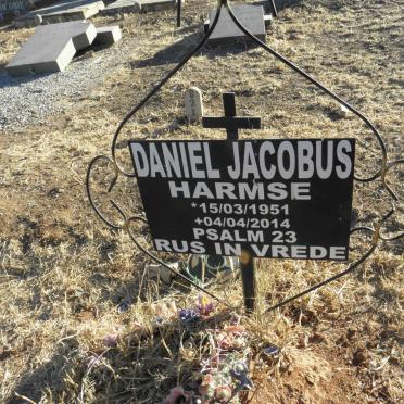 HARMSE Daniel Jacobus 1951-2014