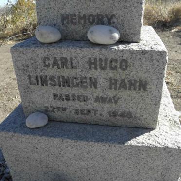 HAHN Carl Hugo Linsingen -1948 &amp; Alice Melville 1901-1984