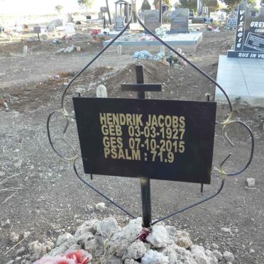 JACOBS Hendrik 1927-2015