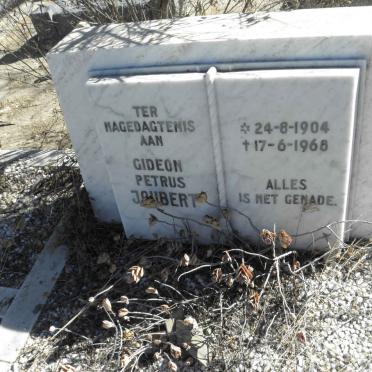 JOUBERT Gideon Petrus 1904-1968 &amp; Johanna Elizabeth 1907-1979