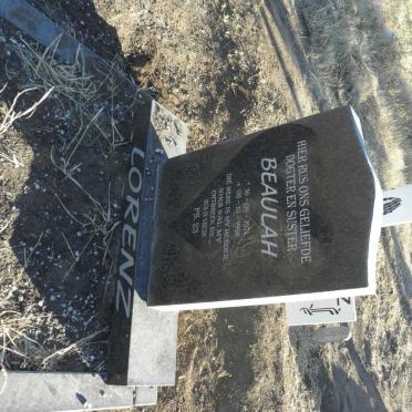 LORENZ Beaulah 1974-1998