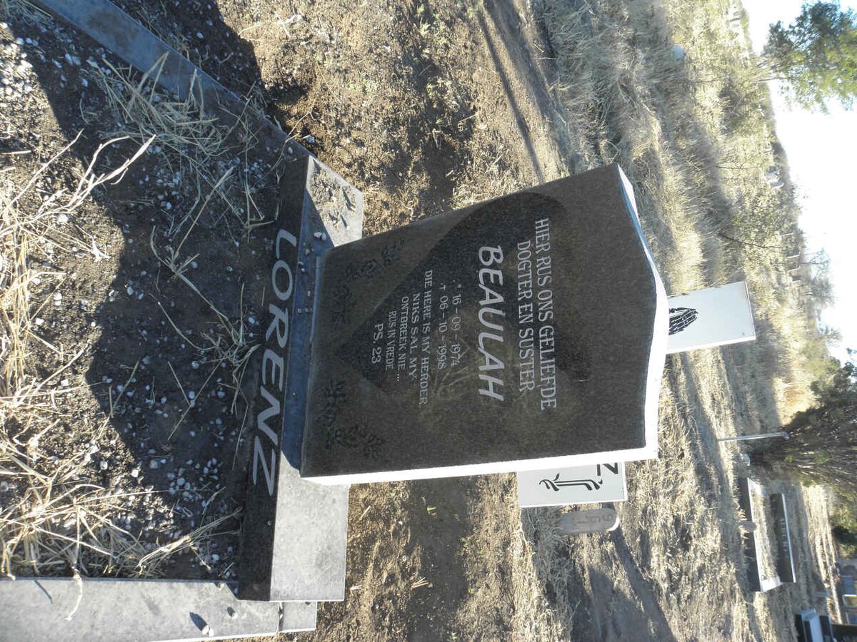 LORENZ Beaulah 1974-1998