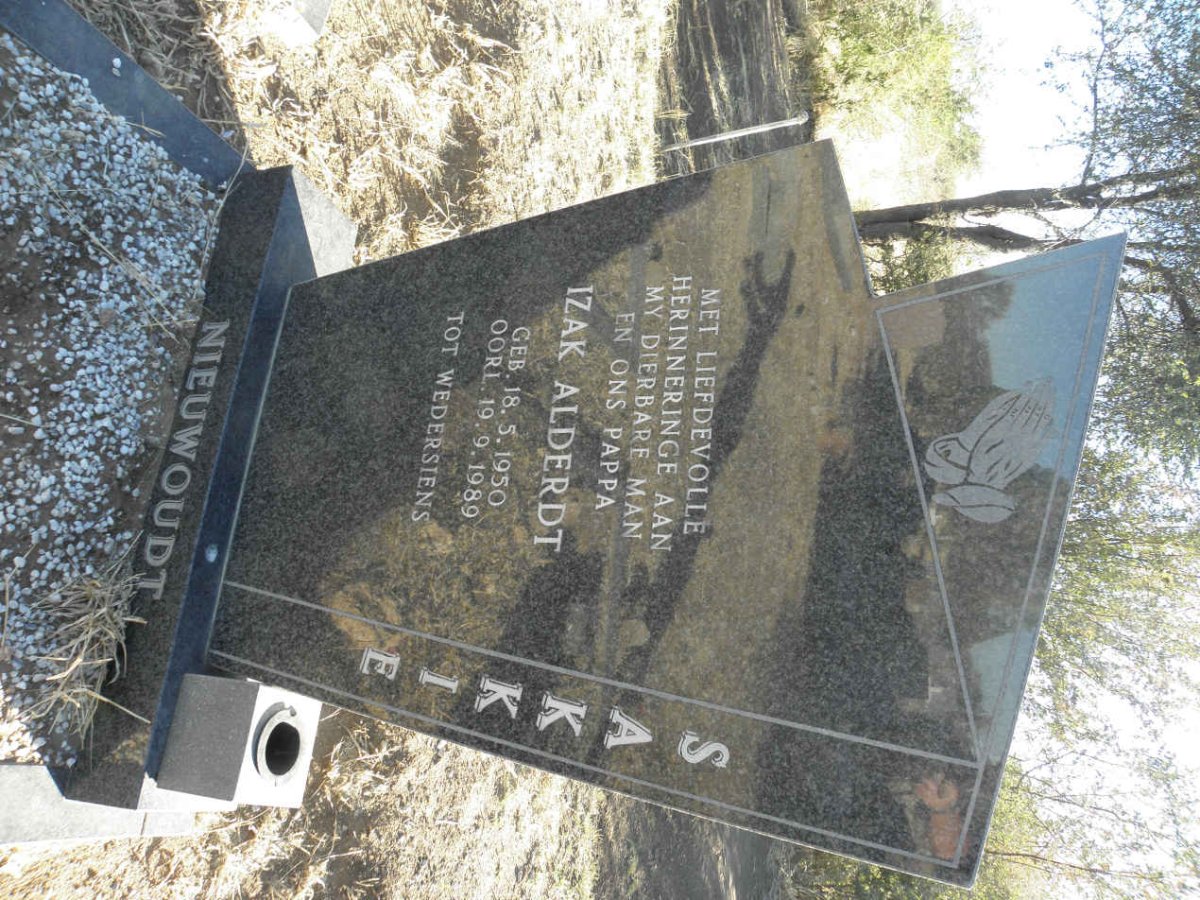 NIEUWOUDT Izak Alderdt 1950-1989