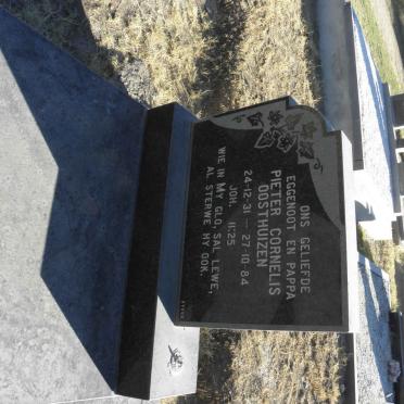 OOSTHUIZEN Pieter Cornelis 1931-1984