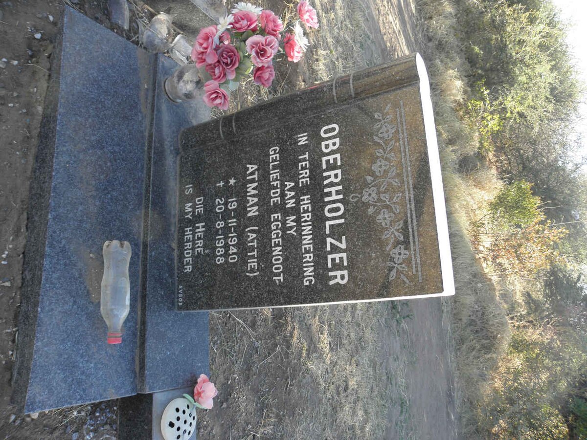 OBERHOLZER Atman 1940-1988