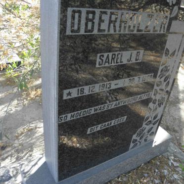 OBERHOLZER Sarel J.B. 1913-1968