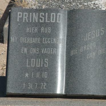 PRINSLOO Louis 1910-1972