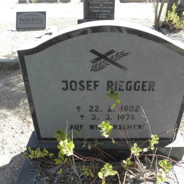 RIEGGER Josef 1902-1976