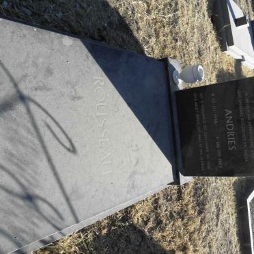 ROUSSEAU Andries 1936-1983