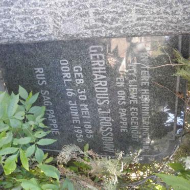ROSSOUW Gerhardus J. 1885-1956