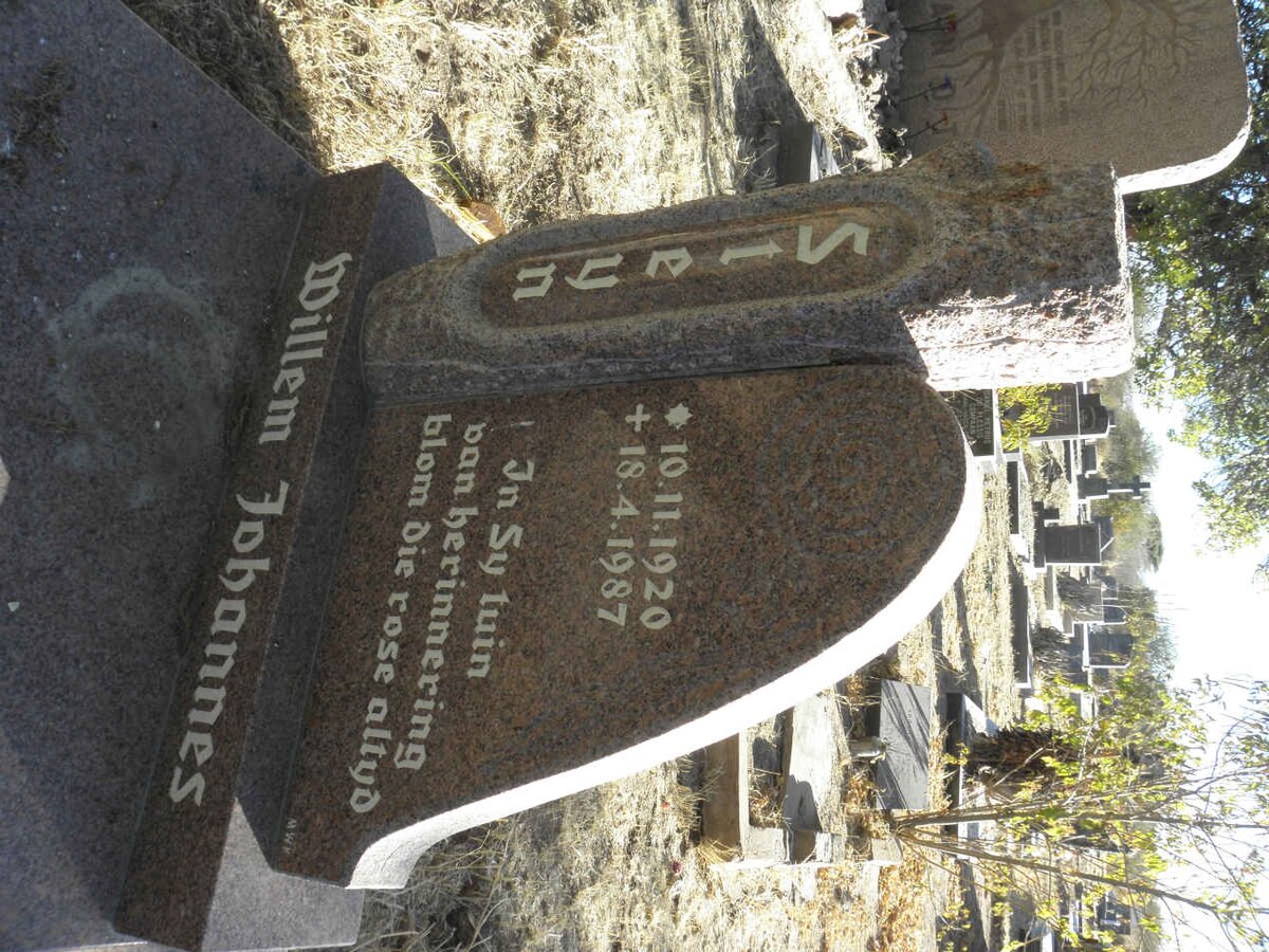 STEYN Willem Johannes 1920-1987