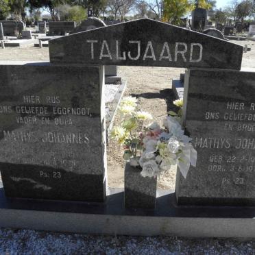 TALJAARD Mathys Johannes 1915-1978 :: TALJAARD Mathys Johannes 1956-1978