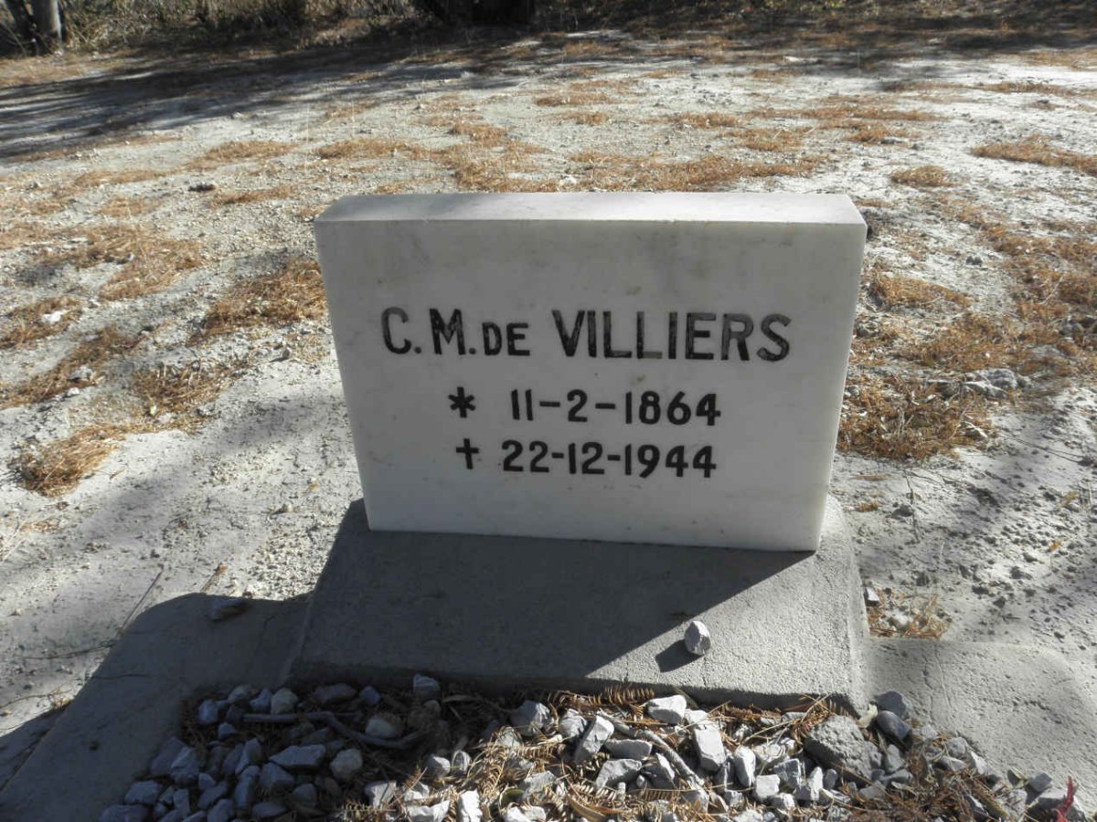VILLIERS C.M., de 1864-1944