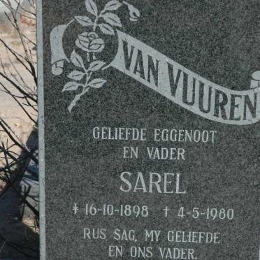 VUUREN Sarel, van 1898-1980