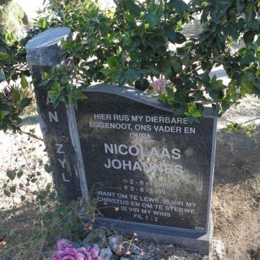 ZYL Nicolaas Johannes, van 1931-1999