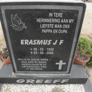 ERASMUS J.F. 1928-2006