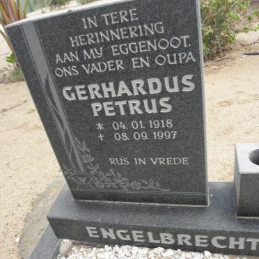 ENGELBRECHT Gerhardus Petrus 1918-1997