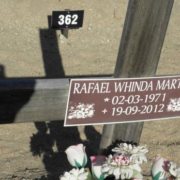 MARTINS Rafael Whinda 1971-2012